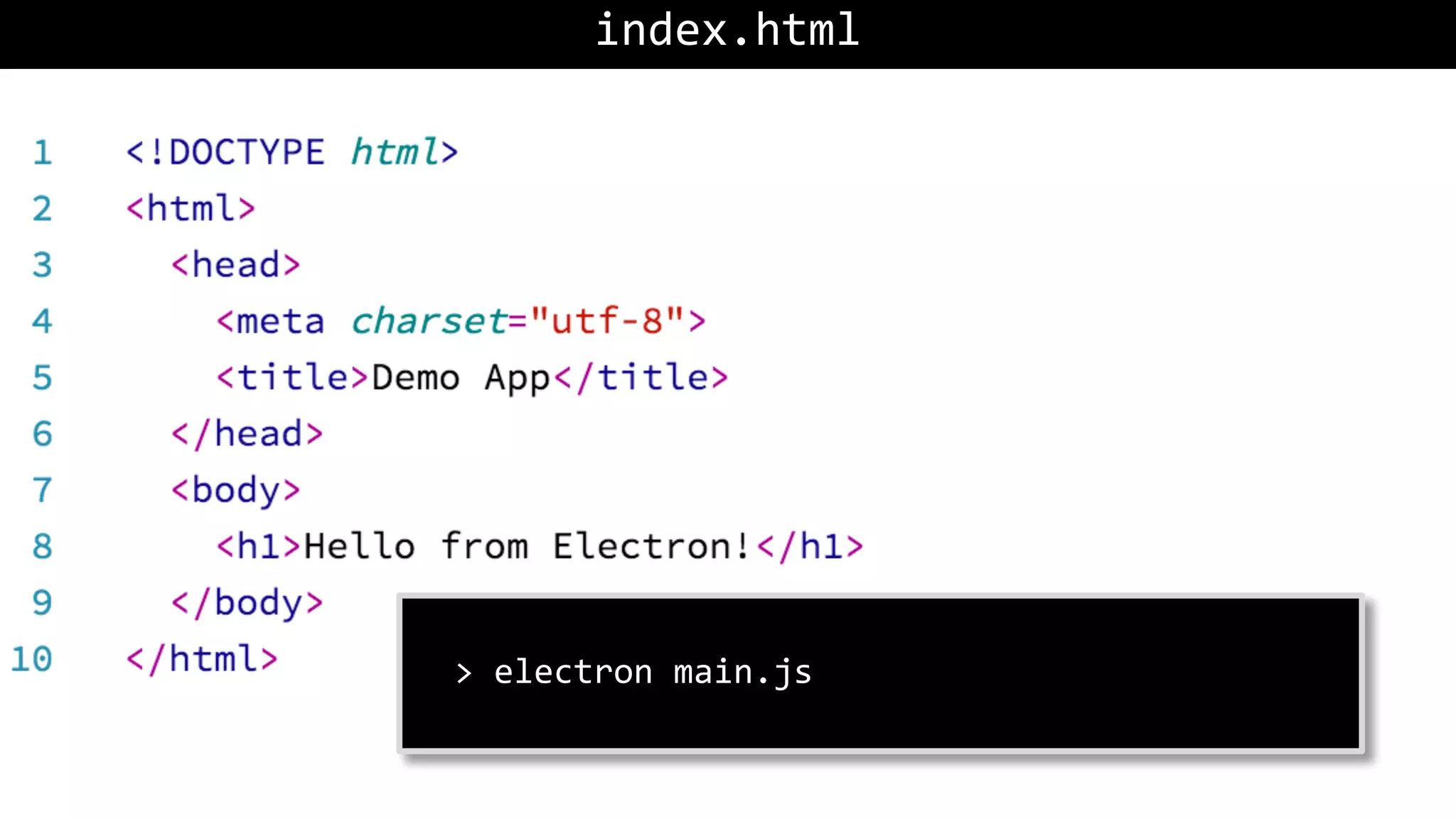 index.html > electron main.js 