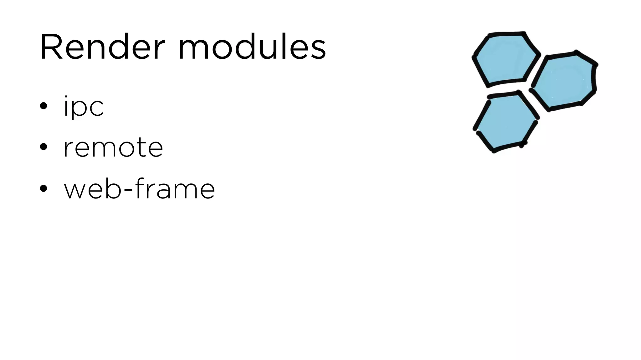 Render modules • ipc • remote • web-frame 