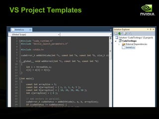 Intro to GPGPU Programming with Cuda | PPTX
