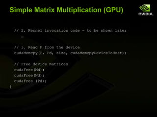 Intro to GPGPU Programming with Cuda | PPTX