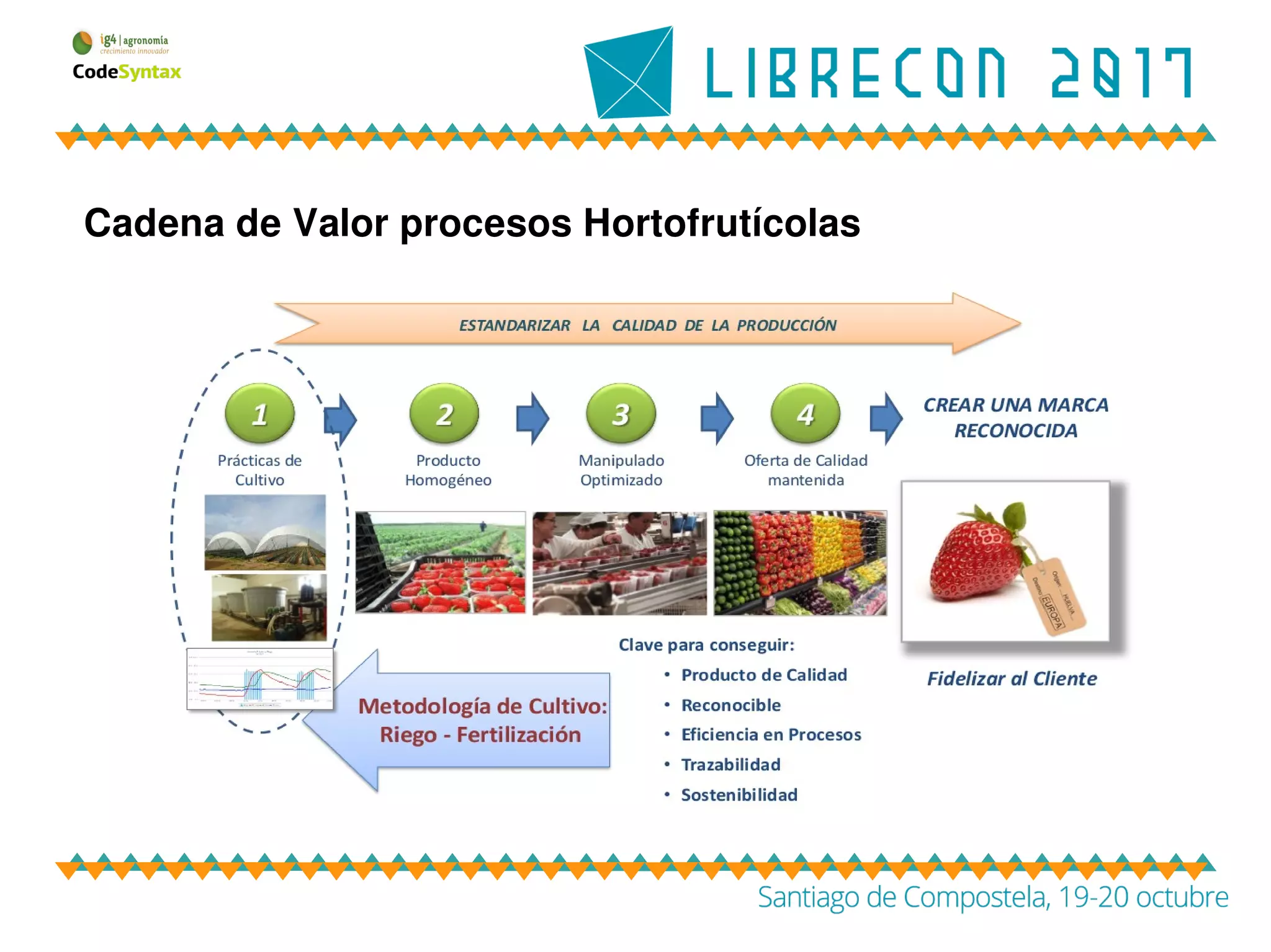 Cadena de Valor procesos Hortofrutícolas
 