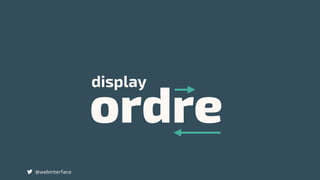 @webinterface
ordre
display
 