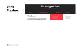 @webinterface
ohne 
Flexbox
 