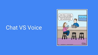 Chat VS Voice
 