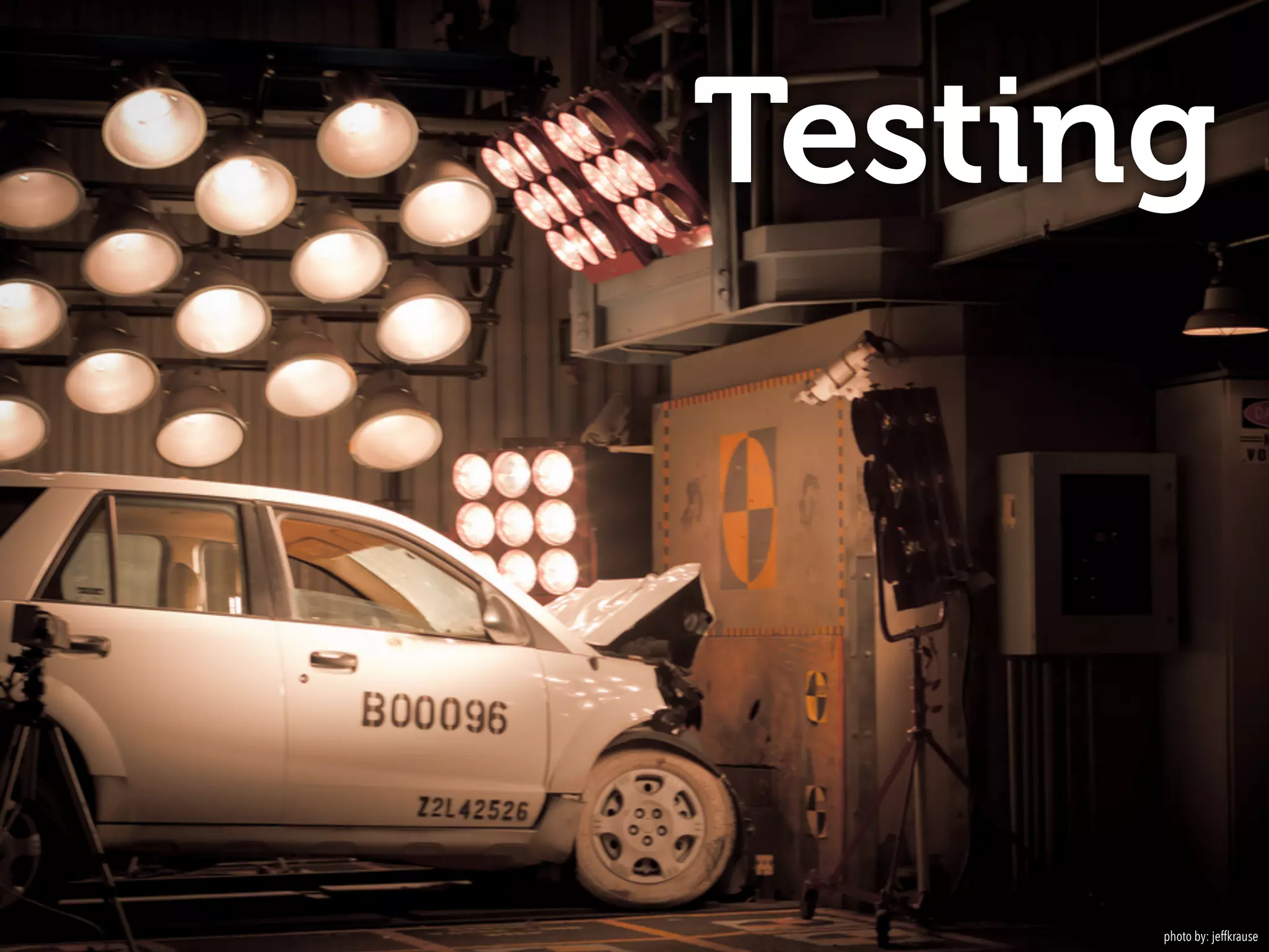 Testing
photo by: jeffkrause
 