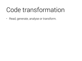 Code transformation With Spoon | PDF