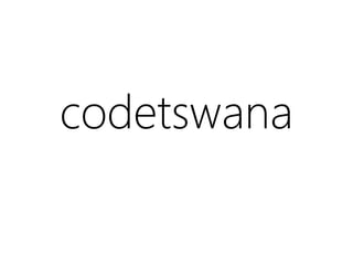 codetswana
 