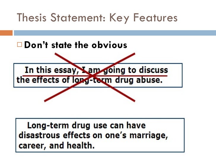 What is another name for a preliminary thesis statement