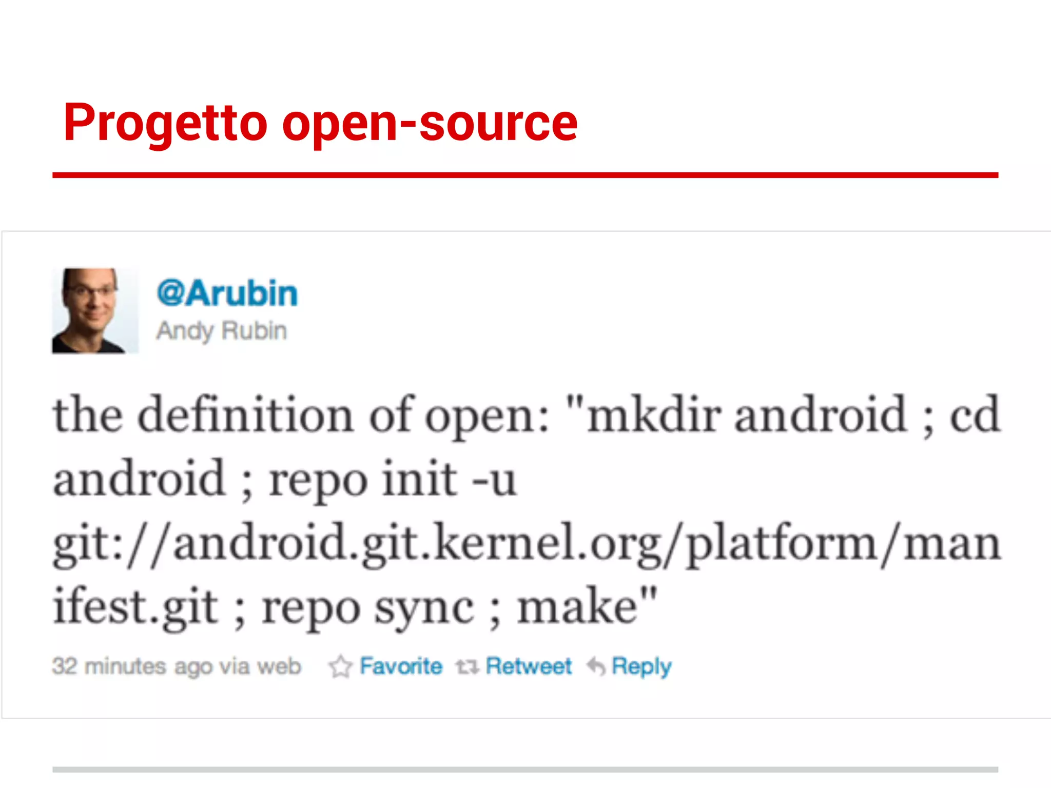 Progetto open-source

 