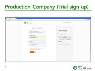 Production Company (Trial sign up)
17
 