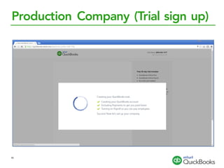 Production Company (Trial sign up)
18
 