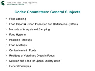 Codex - Africa food manufacturers | PPT