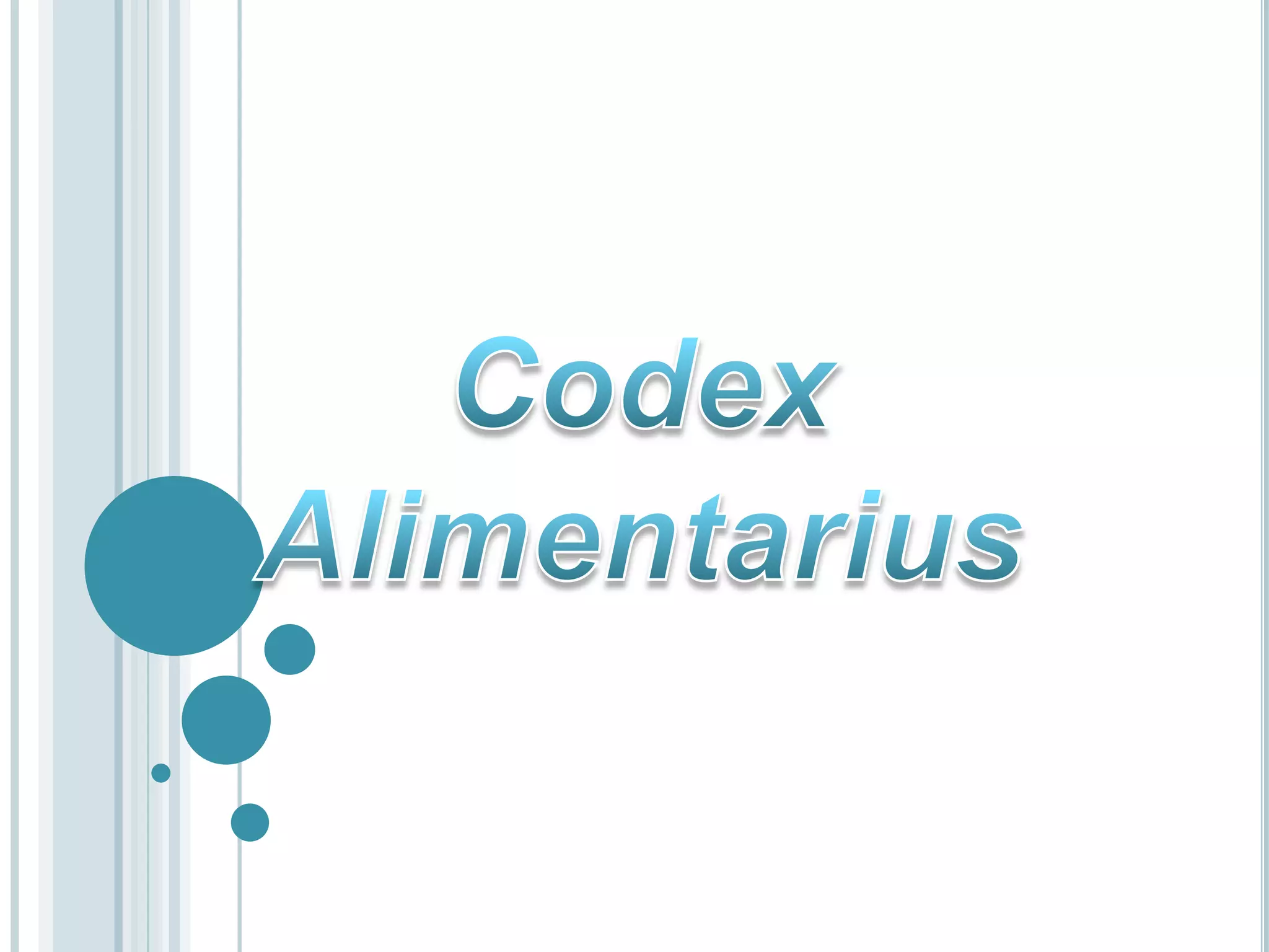 Codex Alimentarius