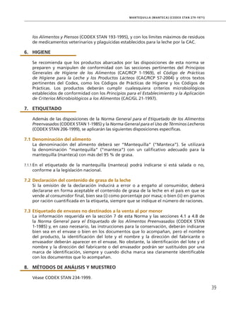Codex alimentarius | PDF