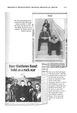 TRIANGLES UP, TRIANGLES DOWN, TRIANGLES, TRIANGLES ALL AROUND 3 4 7
 