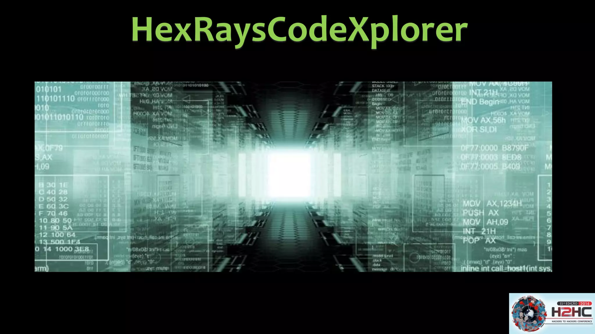 HexRaysCodeXplorer  