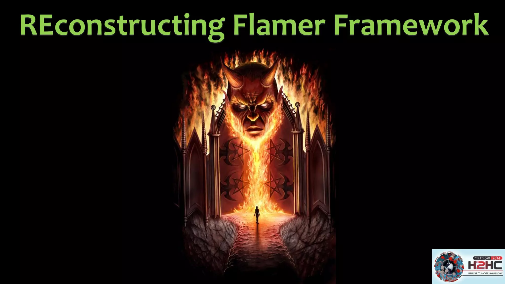 REconstructingFlamer Framework  