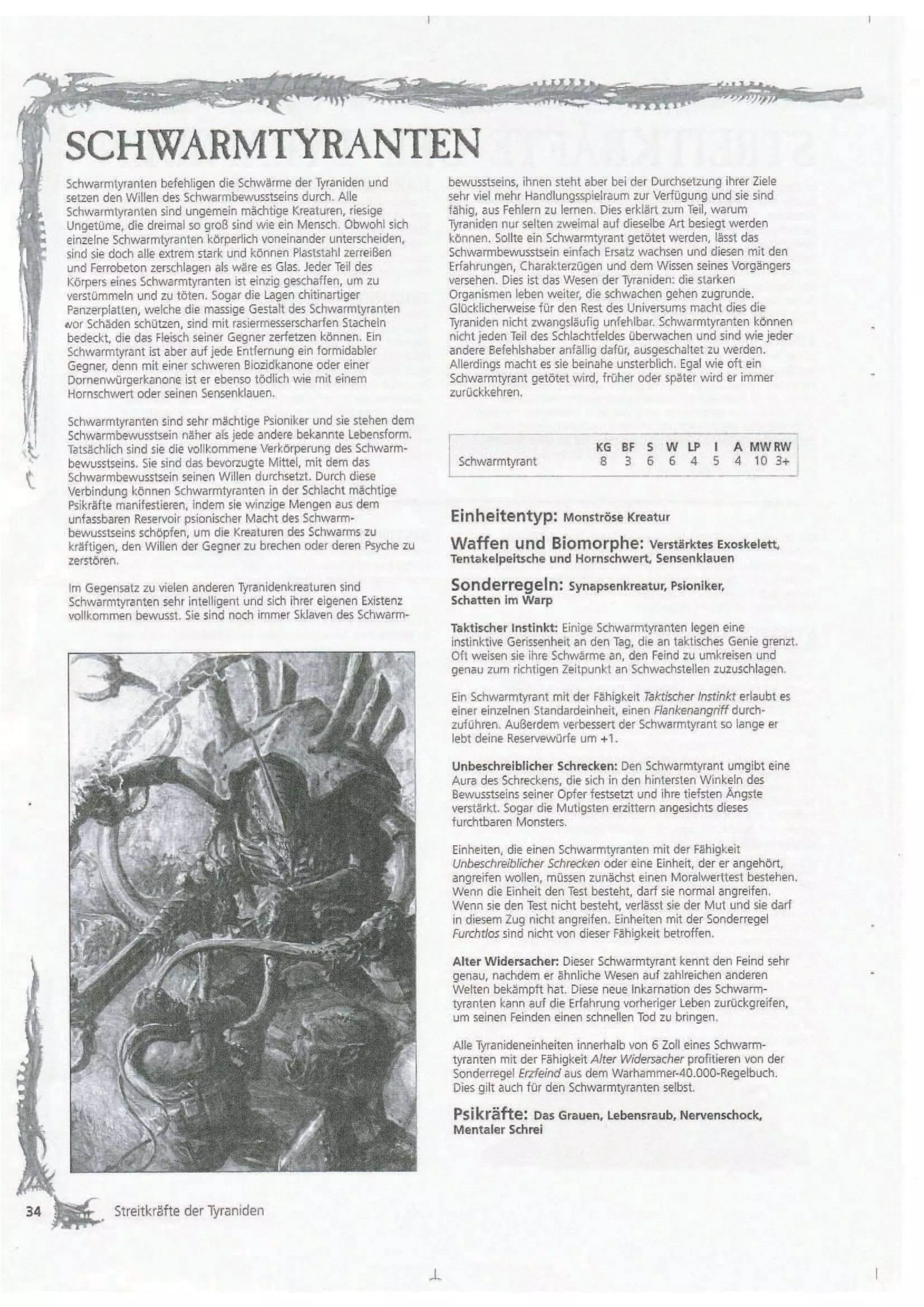 Codex Tyranid 5th Ed | PDF
