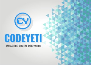Codeyeti - A Mobile Application Development Company