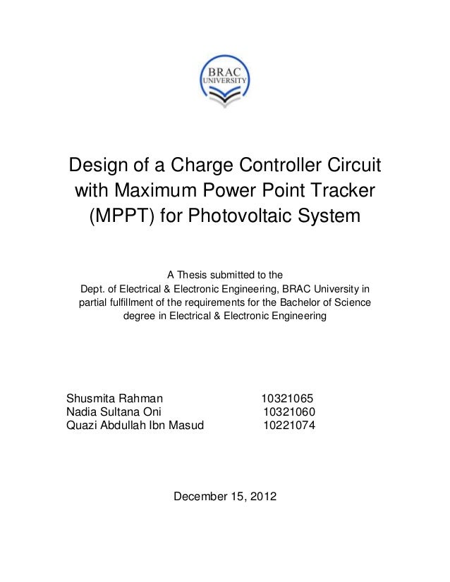 Mppt controller thesis picture