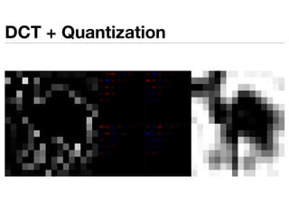 DCT + Quantization
 