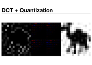 DCT + Quantization
 