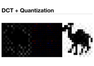 DCT + Quantization
 