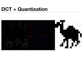 DCT + Quantization
 