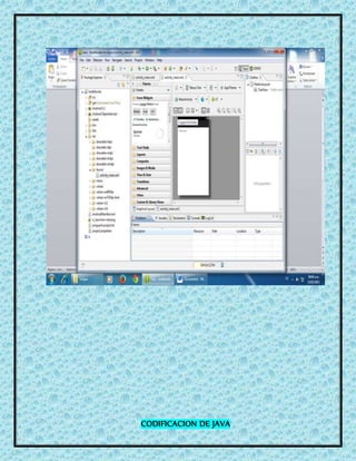 CODIFICACION DE JAVA