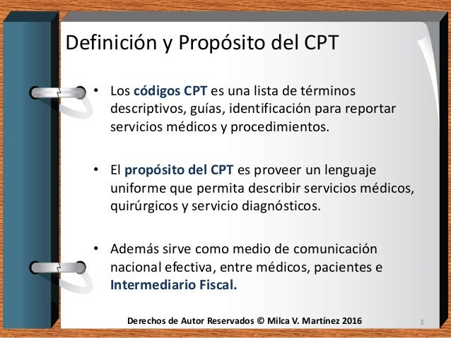 Codificacion Cpt 2017
