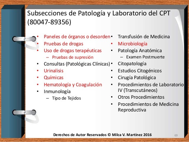 Que es cpt en medicina