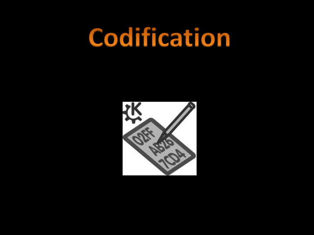 Codification | PDF