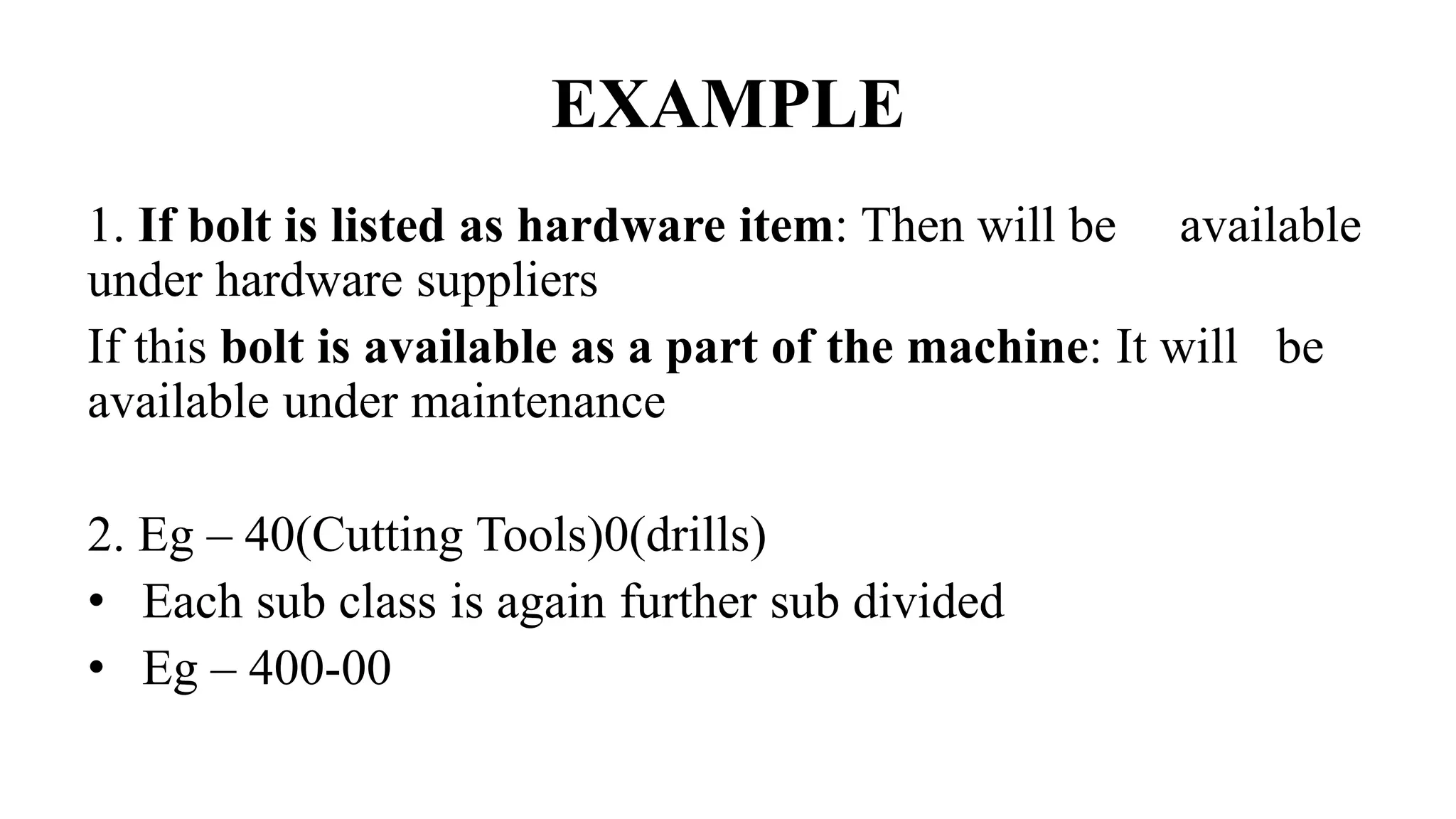 Codification in Materials Management | PPTX