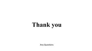 Thank you
Any Questions
 