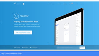 http://ionicframework.com/
 