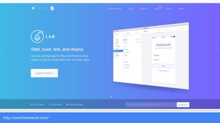 http://ionicframework.com/
 