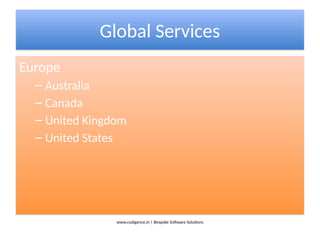 Codigence Technologies Pitch Deck | Innovative Software Solutions | PPTX