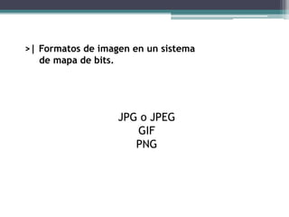 Bits, Bytes, Pixeles y Resolución | PPTX