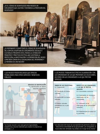 Código deontológico para museos -versión de bolsillo- | PDF