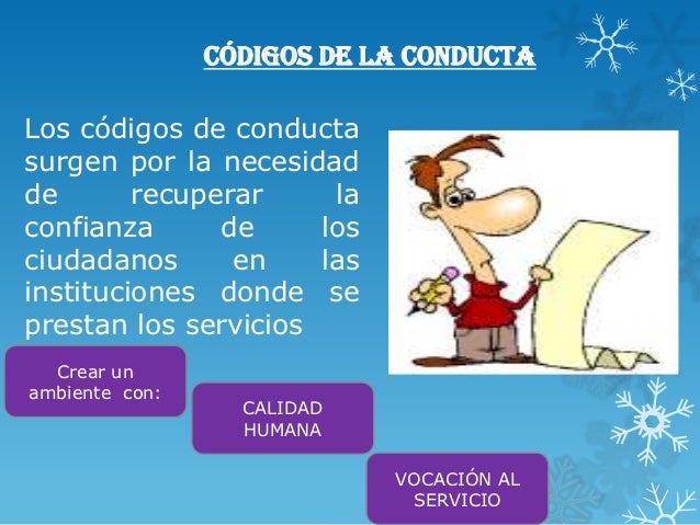 Resultado de imagen para código de conducta