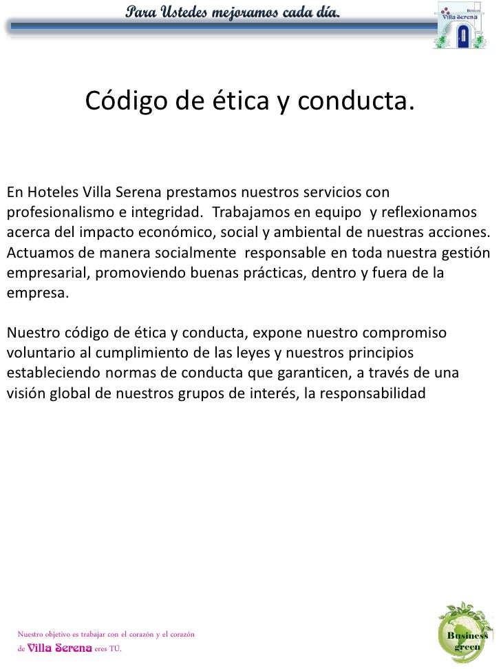 Codigo de etica