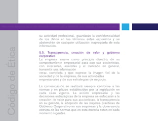 Codigo de etica Santa Fe Dicanosa