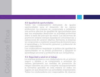 Codigo de etica Santa Fe Dicanosa