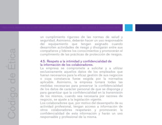 Codigo de etica Santa Fe Dicanosa