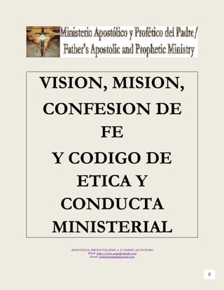 0
APOSTOLES/PROFETAS JOSE A. E ISABEL QUINTERO
WEB: http://www.mapdp.jimdo.com
Email: ministerioapdp@gmail.com
 