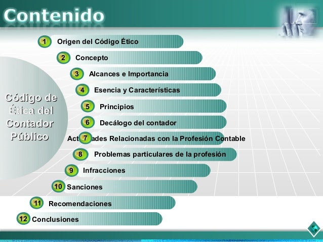 Codigo De Etica Del Contador Resumen es.slideshare.net
