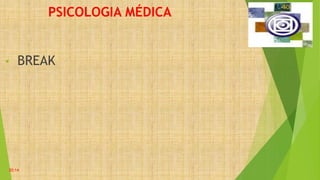 PSICOLOGIA MÉDICA
• BREAK
20:14
 