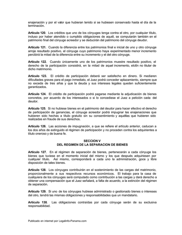 Codigo de La Familia de Panamá