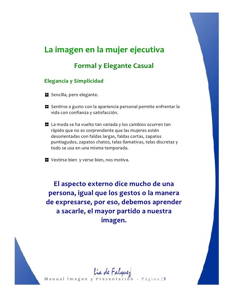 Codigo del vestir ejecutivo mujer-hombre
