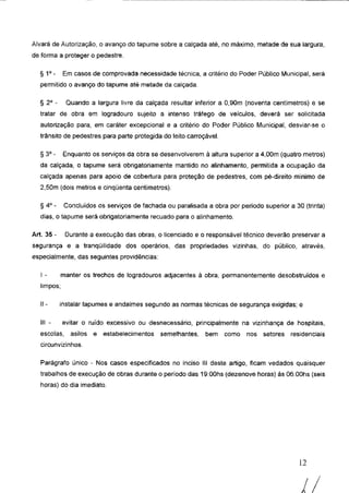 Código de obras e edificações - Palmeira dos Indios